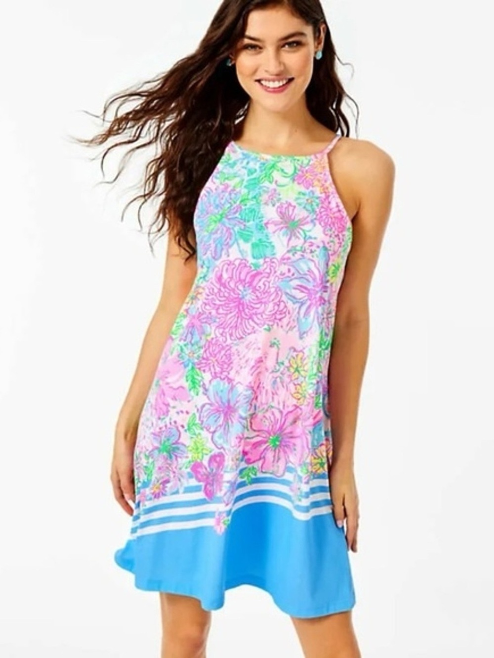 Lilly Pulitzer Margo “Paradise Found” Swing Sundress
